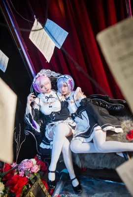 Re: ชีวิตในโลกที่แตกต่างจาก Zero Rem: @小一巴ABA, Ram: @YomiAlter (9 ภาพ)