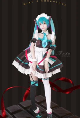 Hatsune Miku? Chocolate Maid@神本无尾_Aria (9 ภาพ)