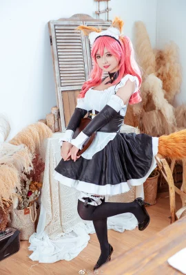 FGO Tamamo Mae @_伟上_ (9 ภาพ)