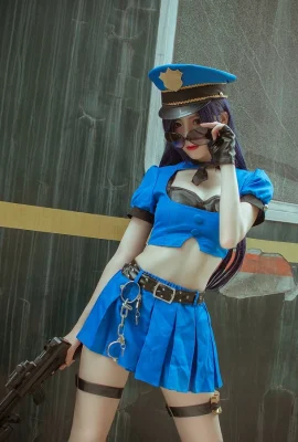 League of Legends Piltover ตำรวจหญิง Caitlin @ 澕erKaer (9 ภาพ)