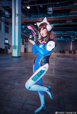 Overwatch dva @turned into a dragon น่ารักจัง (ccg expo 2020) (9 ภาพ)