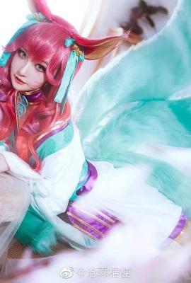 League of Legends Ahri Soul Lotus Skin @沧恁桧静(9 ภาพ)