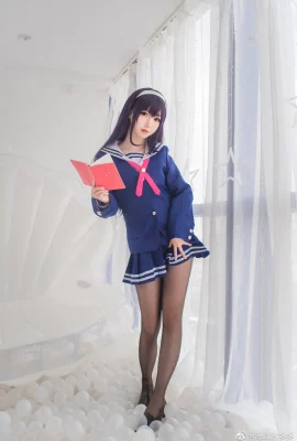 วิธีพัฒนานางเอกผู้สัญจรไปมา Kasumigaoka Shiyu@spongebingduoduo (9 ภาพ)