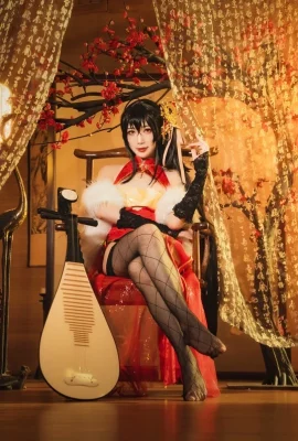 Azur Lane Dafeng Cheongsam @LyLengyang (9 ภาพ)