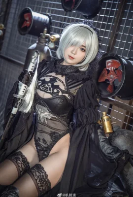 NieR: Automata 2B Fanhuamiao@jizhili(9 ภาพ)