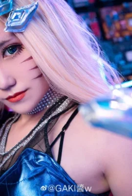 League of Legends K/DA Ahri @GAKI Jiangw (9 ภาพ)