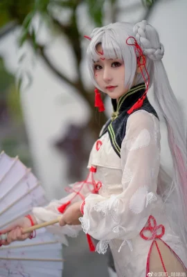 Onmyoji Shiranui cheongsam@濟雨_GUGUGU(9 ภาพ)