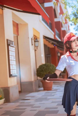 Sivir สาวส่งพิซซ่าจาก League of Legends @T_小青木_T (8 ภาพ)