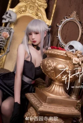 สาวสวย Wanhua กระจกเงาสาขาหมอกรูป Dress.ver @ 西园 Temple Nange (10 ภาพ)