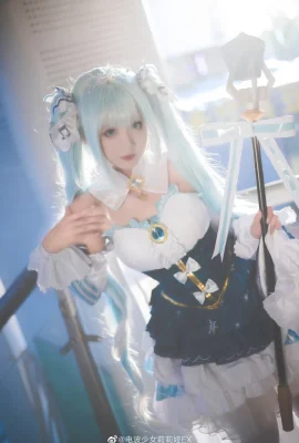 Hatsune Miku 2019 หิมะ Hatsune หิมะ miku @ 电waveสาว Lilia EX (9 ภาพ)