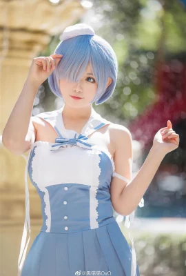 “Re: ชีวิตในโลกที่แตกต่างจากศูนย์” ภาพคอสน่ารักของภรรยาเรม[CN: Black Cat OvO](9 ภาพ)