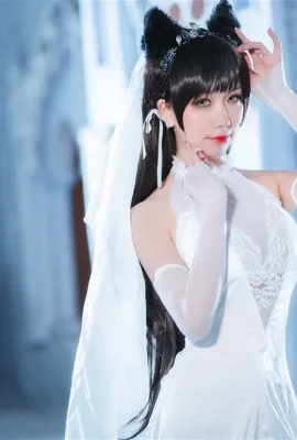ชุดแต่งงาน “Azur Lane” Atago มีภาพสวย ๆ[CN: -Yibei-](12 ภาพ)
