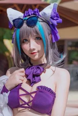 “Azur Lane” Cheshire Water คอสเพลย์[CN: Jiuqu jean-](10 ภาพ)