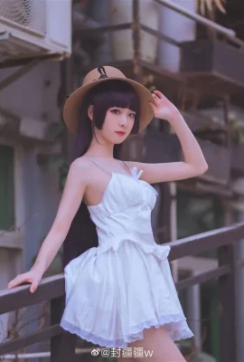 น้องสาวของฉันไม่สามารถน่ารักได้ขนาดนี้ ภาพยนตร์สารคดี Liuli COS อีกห้าเรื่อง[CN: Fengjiangjiangv](9 ภาพ)