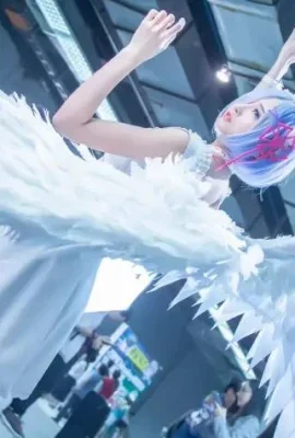 “Re:Zero การเริ่มต้นชีวิตในอีกโลกหนึ่ง” Angel Rem คอสเพลย์ (9 ภาพ)