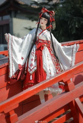 @伊川川_ โลลิต้าแต่งตัวเป็น Inari Love (9 ภาพ)