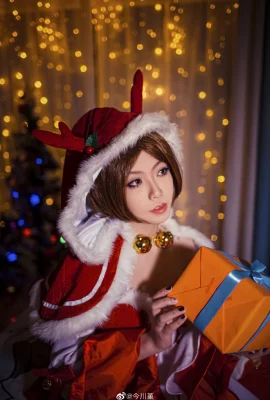 ความรุ่งโรจน์ของกษัตริย์ Diao Chan Christmas@IM川sumire (9 ภาพ)