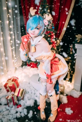 Re:Zero การเริ่มต้นชีวิตในอีกโลกหนึ่ง Rem Christmas @Ruiruiz丶(9 ภาพ)