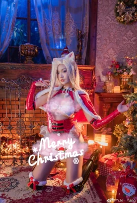 League of Legends Ahri Christmas @Yuki·Yang (9 ภาพ)