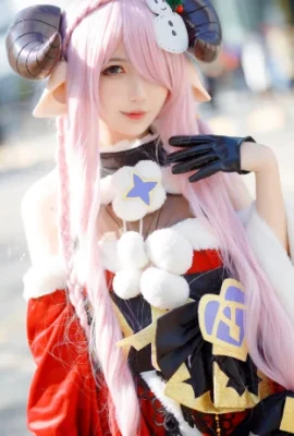 Granblue Fantasy Nalumea Christmas @empty kite (ถ่ายภาพ: @ lard paste_) (Kugou Mushroom·Firefly Animation Music Carnival) (9 ภาพ)