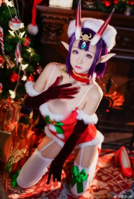 FGO Shuten Doji Christmas @日娜_小(9 ภาพ)