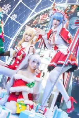 Azur Lane Neptune@-Nangong, Nicholas@SharkSAME, War-weary@raising an oolong cat's credit (9 ภาพ)