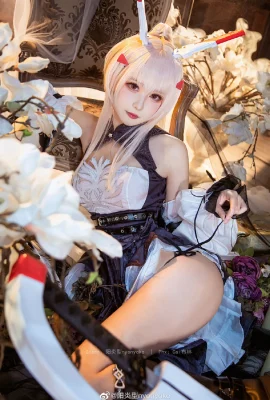 Azur Lane Yulan Dress @Kage Flame Type nyonyoko (9 ภาพ)