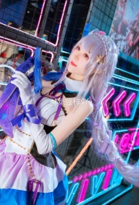 Re:Zero การเริ่มต้นชีวิตในอีกโลกหนึ่ง Emilia @ 豆梓吖(Firefly Anime Game Carnival) (8 ภาพ)