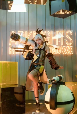 Arknights Wendy@流一_meow meow meow meow meow (รูปภาพ: @思阳Zion) (9 ภาพ)