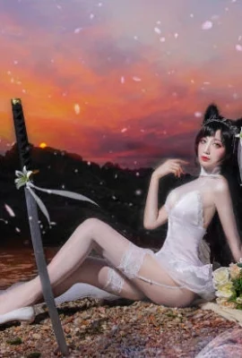 Azur Lane Atago Baihua's Oath @大里子是不窭困(9 ภาพ)