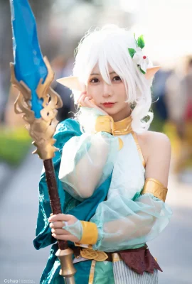 Super Exotic Princess Link ☆Re:Dive Cocoro @千Kane (ถ่ายภาพ: @Cchuahua) (Firefly Animation และ Game Carnival) (9 ภาพ)