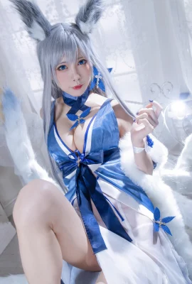 ขายาวสีขาว “Azur Lane-Shinano” ของ Shui Miao Aqua ที่คุณจะไม่มีวันเบื่อ (46 ภาพ)