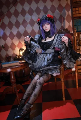 Mizumi Aqua's “ตกหลุมรักกับการแต่งตัวตุ๊กตา – Shizuku Kuroe” Gothic Maid น่ารัก (40 ภาพ)