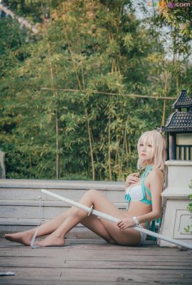 แมวเหมาจุน – Okita Souji บิกินี่