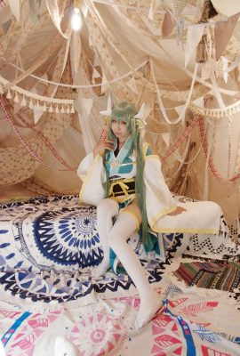 (Suzune Sakura) (C96) คอสเพลย์ ROM FGO “ฤดูร้อนแห่งความหลงใหล” Kiyohime ROM