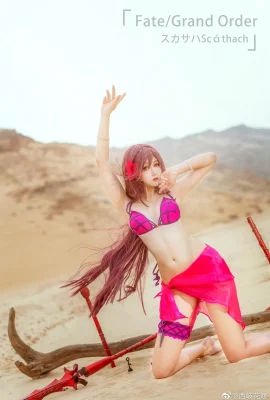 Fate/GrandOrder Scathach@西奇花多(9 ภาพ)