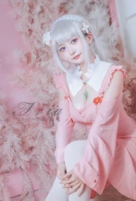 Re:ZERO -Starting Life in Another WorldEmilia·Pink??? @神本无尾_Aria (9 ภาพ)