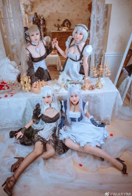 Azur Lane สุดยอดมาก @月chansama, Belfast @町MOMO-อยากดื่มชานมทุกวัน, Hermione @Ichiban_一一卡花桃,… (10 ภาพ)