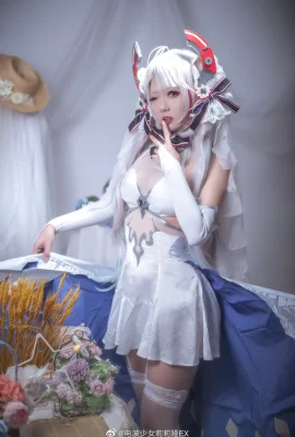 Azur Lane Prince Eugen's Flower Marriage Symphony of Destiny.ver @电wave Girl Lilia EX (9 ภาพ)