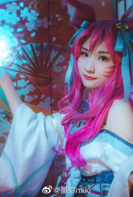 League of Legends Soul Lotus Ahri @ 梦米miki (9 ภาพ)