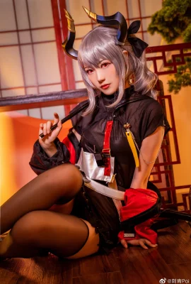 Arknights Thunder Snake·Chunlong@tattooPoi (9 ภาพ)