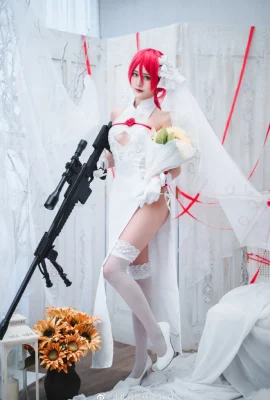 Girls Frontline T5000 “Vow Transformation” ชุดแต่งงาน Ver. @ibbones奇奇QwQ (9 ภาพ)