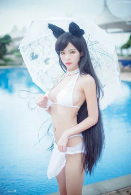 (ชิมิสึ ยูโนะ) ชุดว่ายน้ำ Azur Lane Atago
