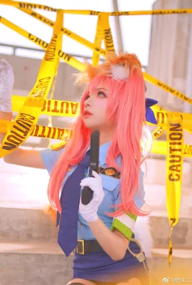 FATE Tamamo อดีตตำรวจหญิง@野二猫(9 ภาพ)