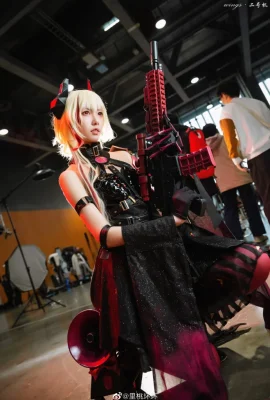 Girls' Frontline M4 SOPMOD II @里桃狠狠(Kugou Mushroom·Firefly Animation Music Carnival) (9 ภาพ)