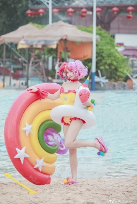 King of Glory Xiao Qiao ยูนิคอร์นสีสันสดใส @ 玥yanqueen (9 ภาพ)