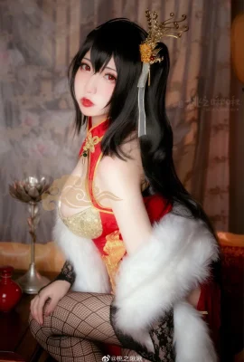 Azur Lane Big Phoenix Wren Cheongsam @Taozhijiujiu (9 ภาพ)
