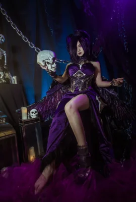 League of Legends Morgana @淟佰议世LU (9 ภาพ)