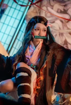 Demon Slayer: Kimetsu no Yaiba Kamado Nezuko @Crayon Little C-chan (9 ภาพ)