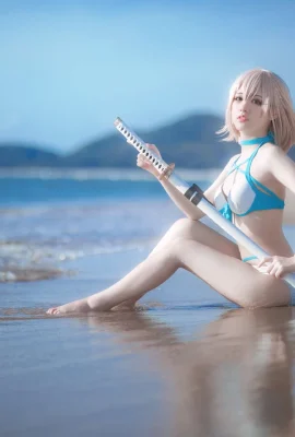 FGO Okita Soji@外星嫣子_Yan (9 ภาพ)